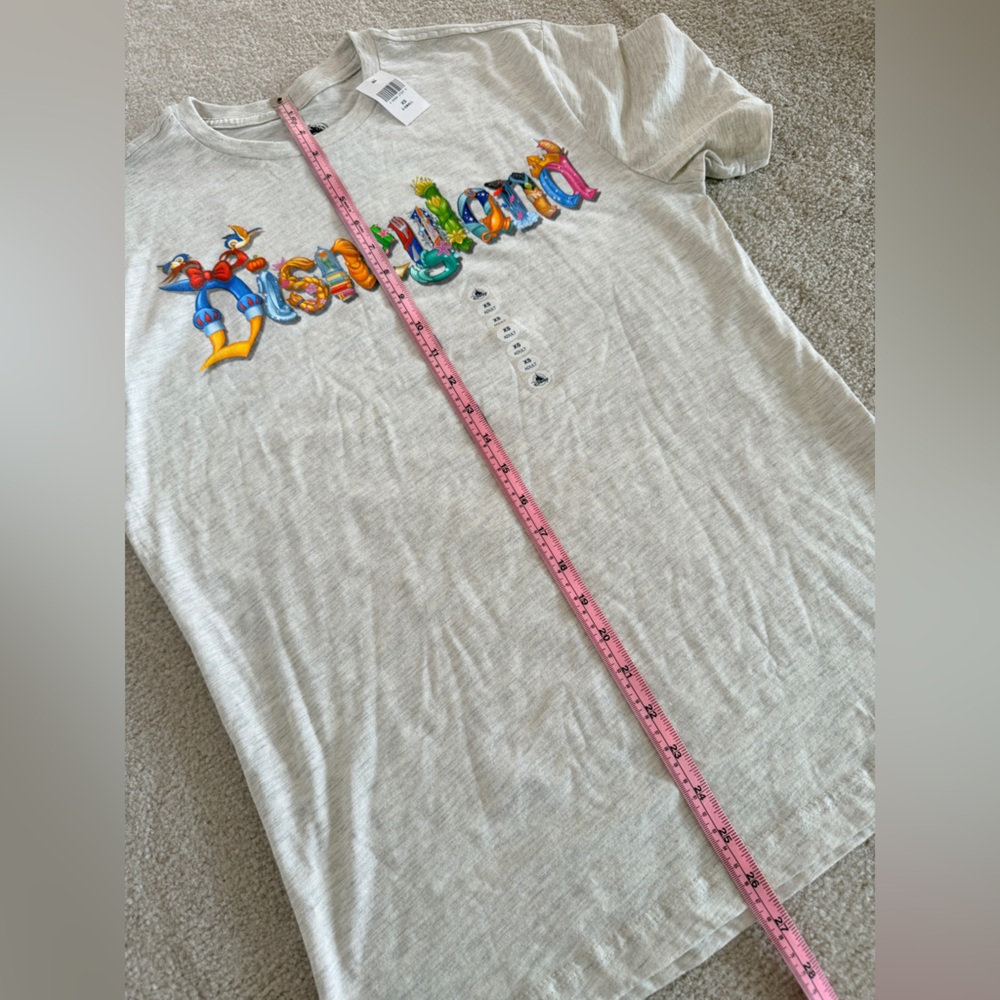 Disneyland Resort Princess Character Letters T-Shirt Disney Parks - Adult XS NWT - Picture 6 of 6